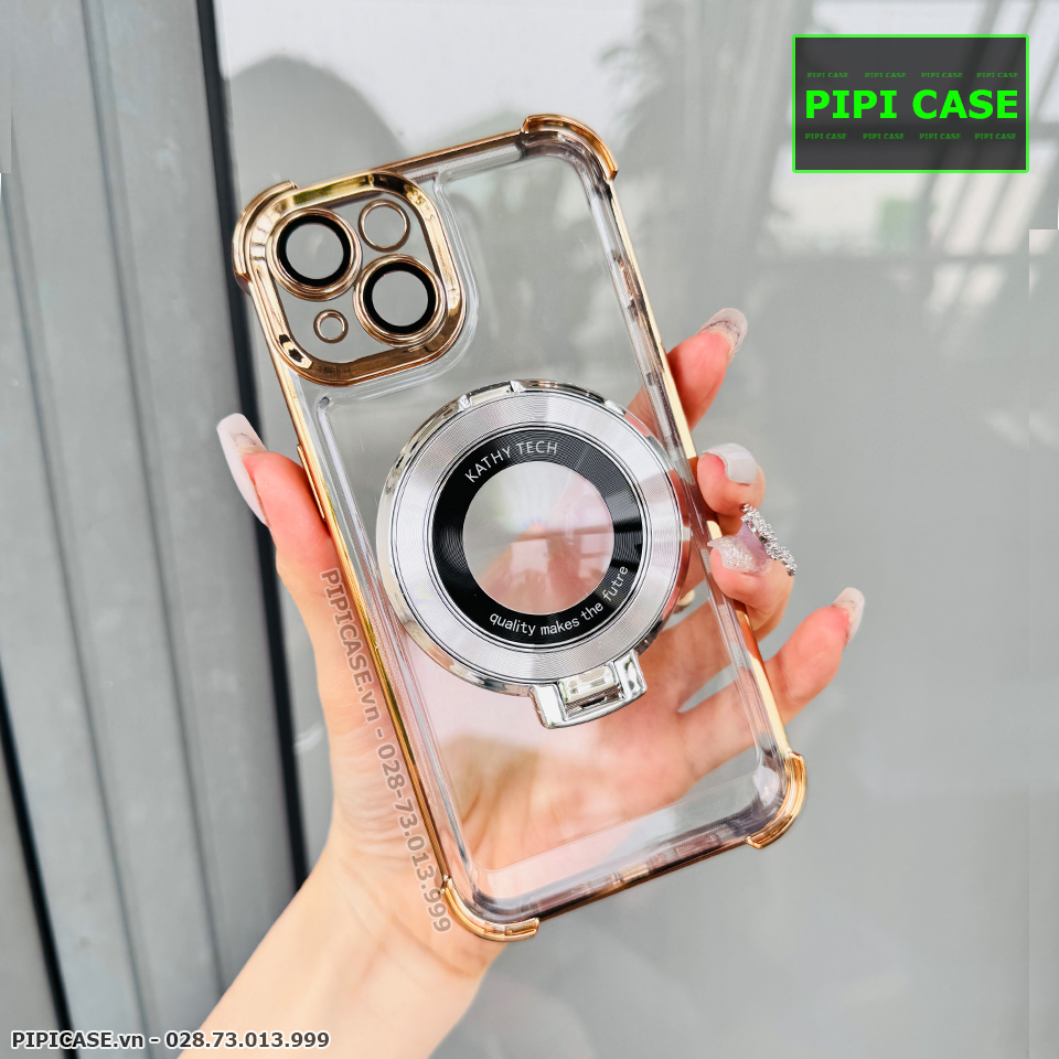 Ốp Lưng iPhone 15 - Ven - Vàng