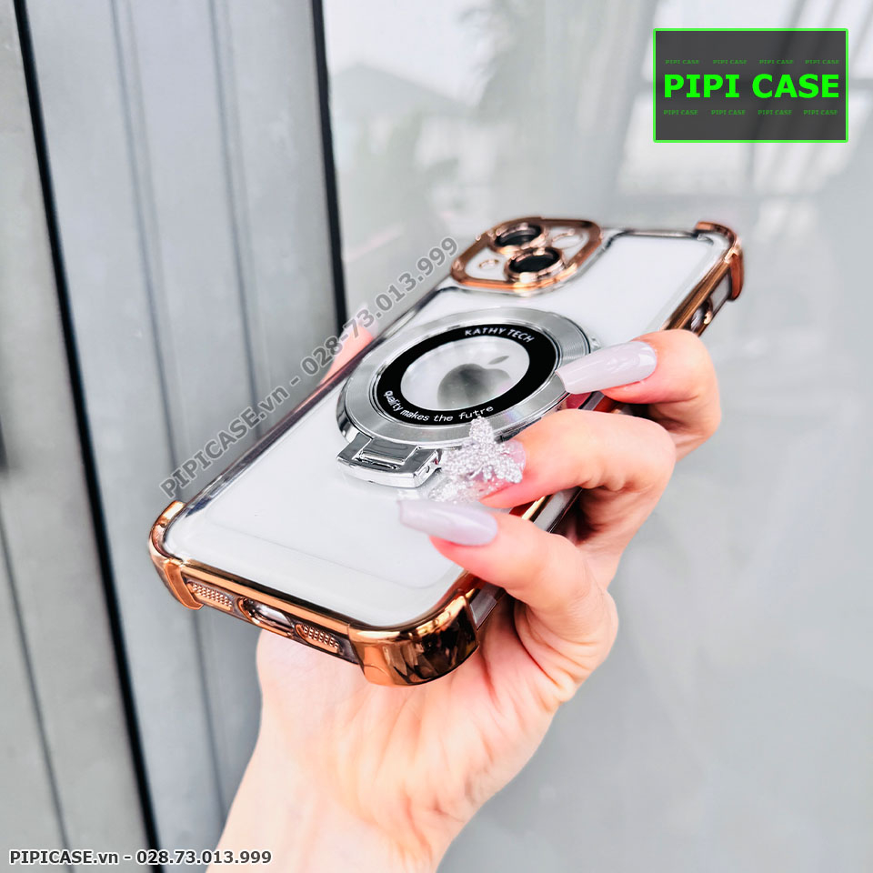 Ốp Lưng iPhone 15 - Ven - Vàng