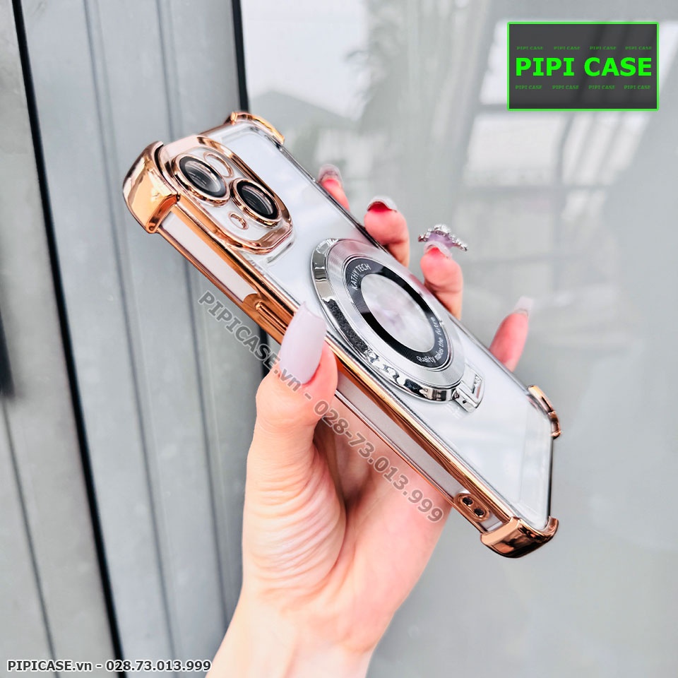 Ốp Lưng iPhone 15 - Ven - Vàng