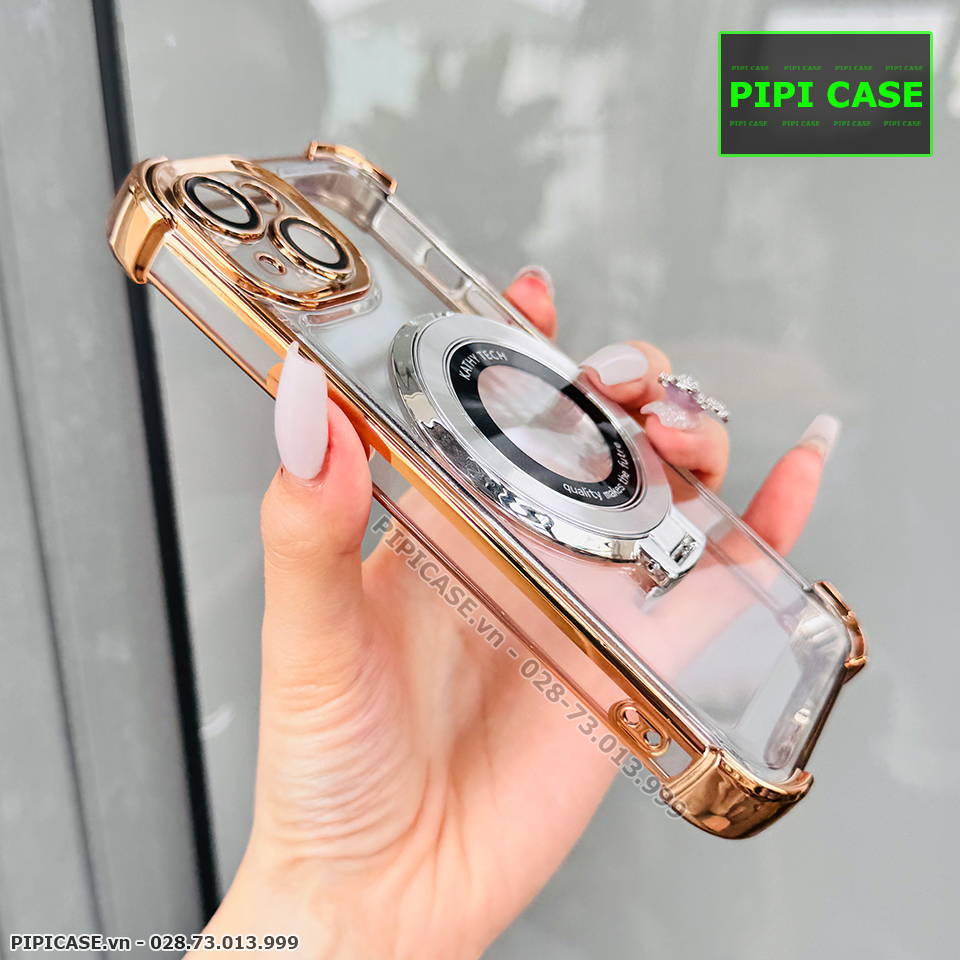 Ốp Lưng iPhone 15 - Ven - Vàng
