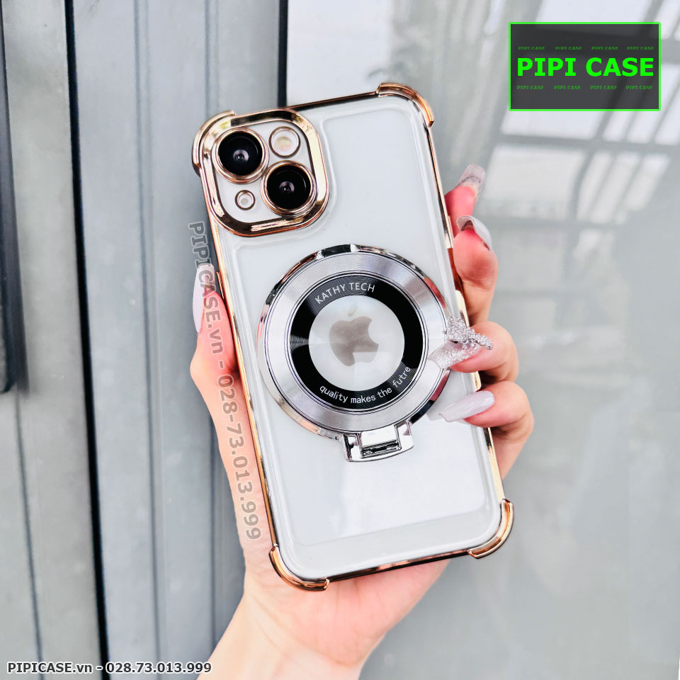 Ốp Lưng iPhone 15 - Ven - Vàng
