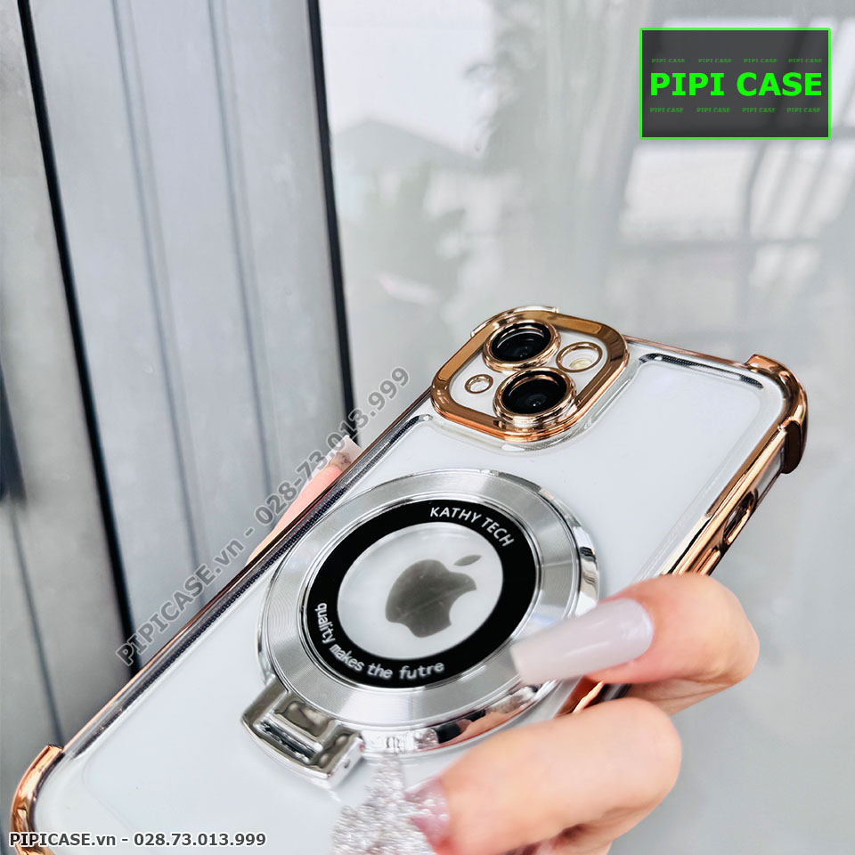 Ốp Lưng iPhone 15 - Ven - Vàng
