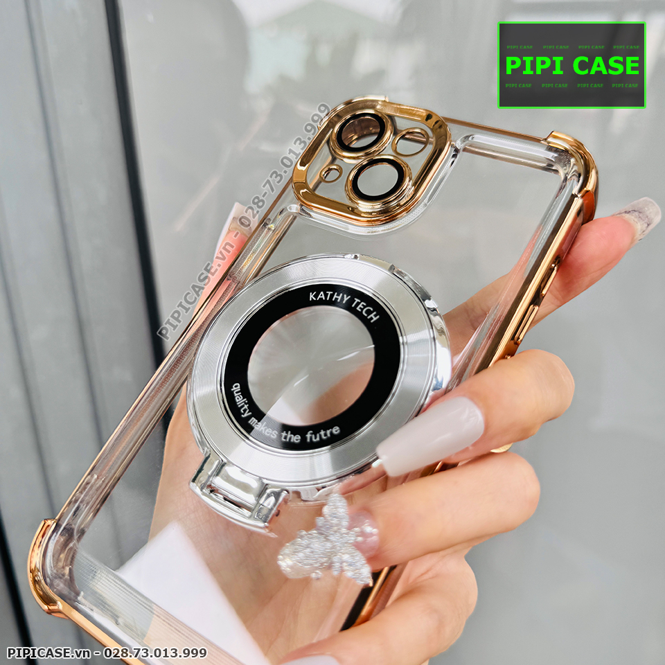 Ốp Lưng iPhone 15 - Ven - Vàng