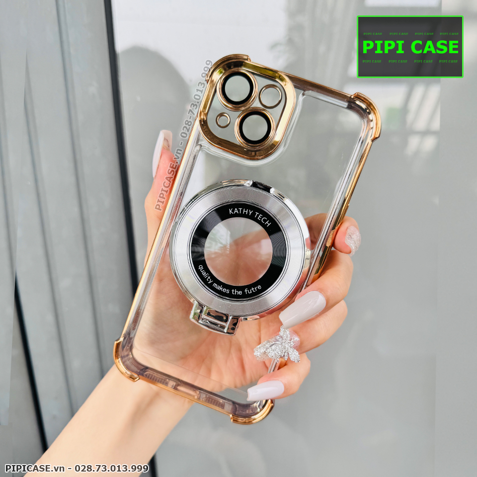 Ốp Lưng iPhone 15 - Ven - Vàng