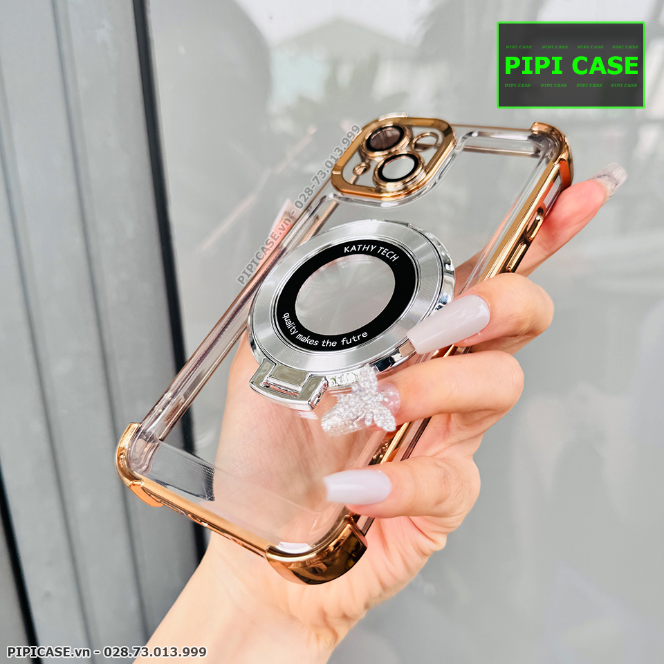 Ốp Lưng iPhone 15 - Ven - Vàng