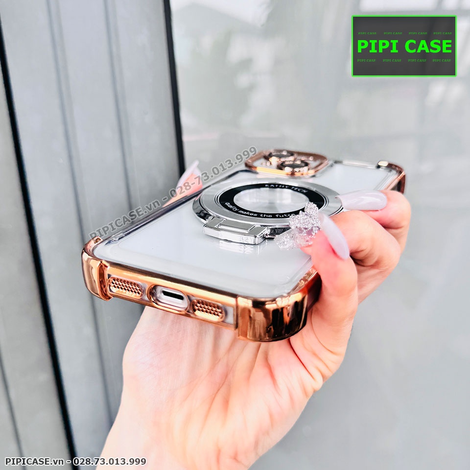 Ốp Lưng iPhone 15 - Ven - Vàng