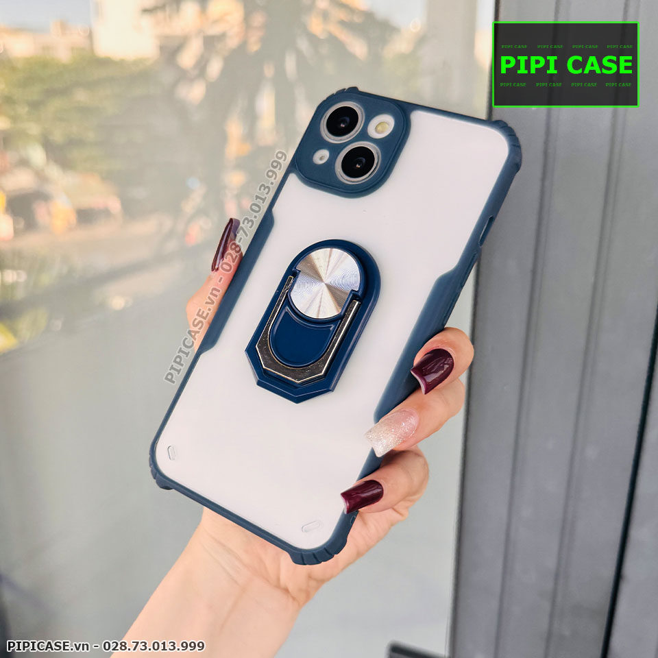 Ốp Lưng iPhone 13 - Pin - Xanh Dương