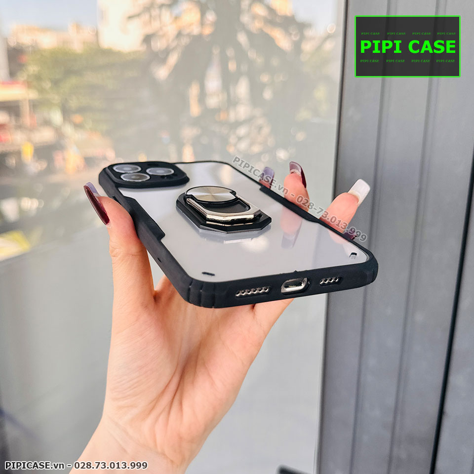 Ốp Lưng iPhone 13 Pro Max - Pin - Đen