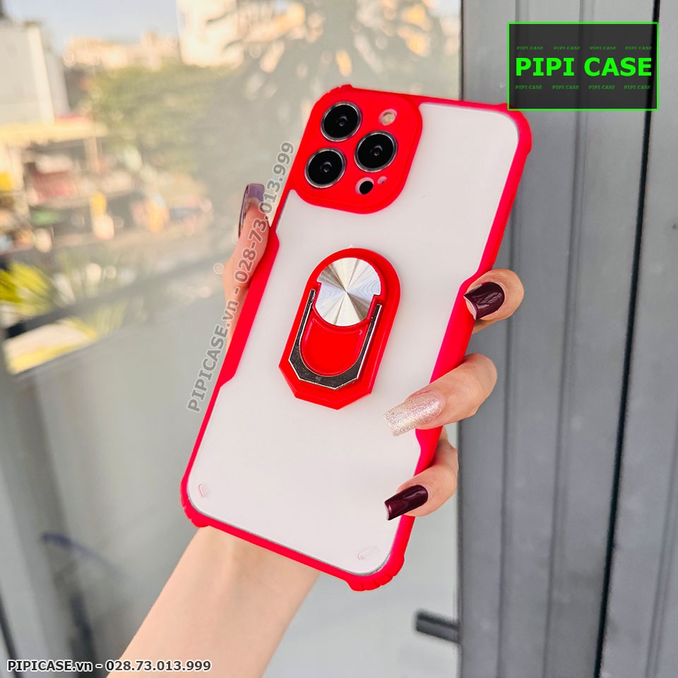 Ốp Lưng iPhone 13 Pro Max - Pin - Đỏ