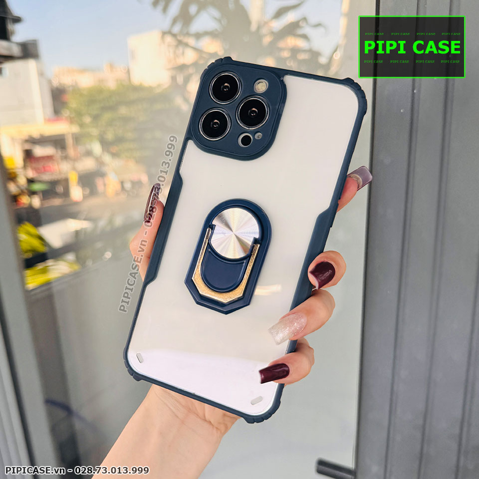 Ốp Lưng iPhone 13 Pro Max - Pin - Xanh Dương
