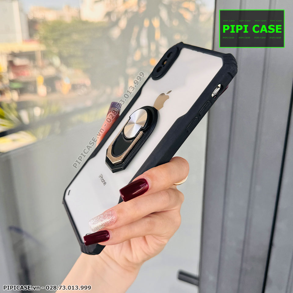 Ốp Lưng iPhone XS Max - Pin - Đen