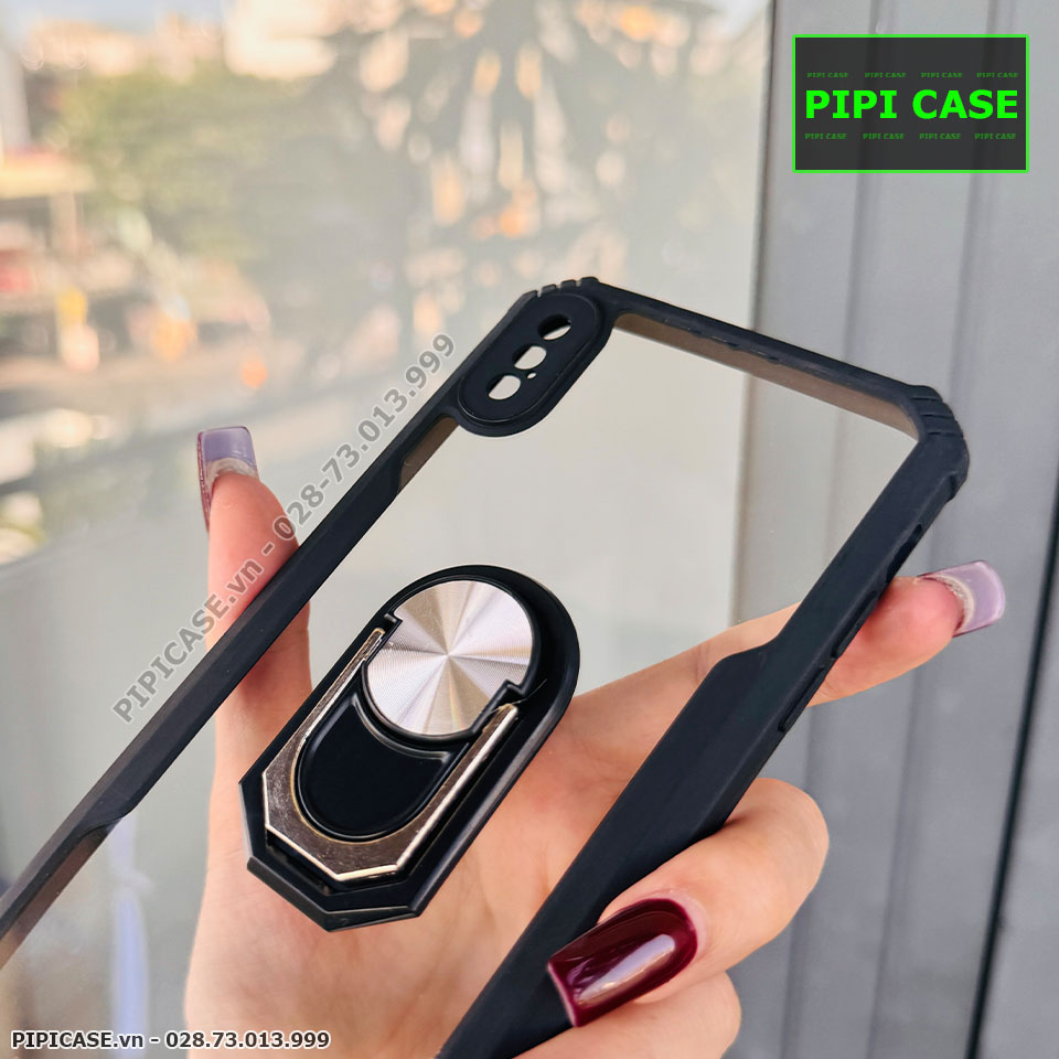 Ốp Lưng iPhone XS Max - Pin - Đen