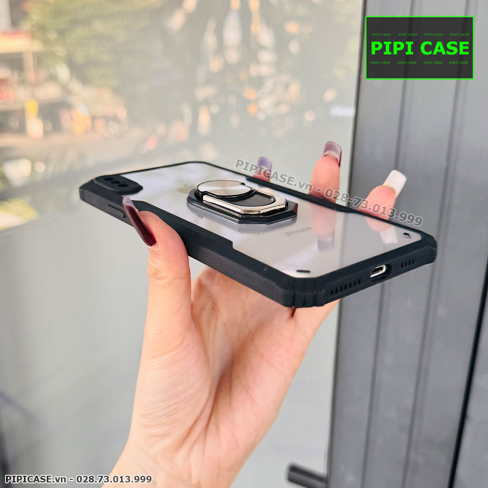 Ốp Lưng iPhone XS Max - Pin - Đen