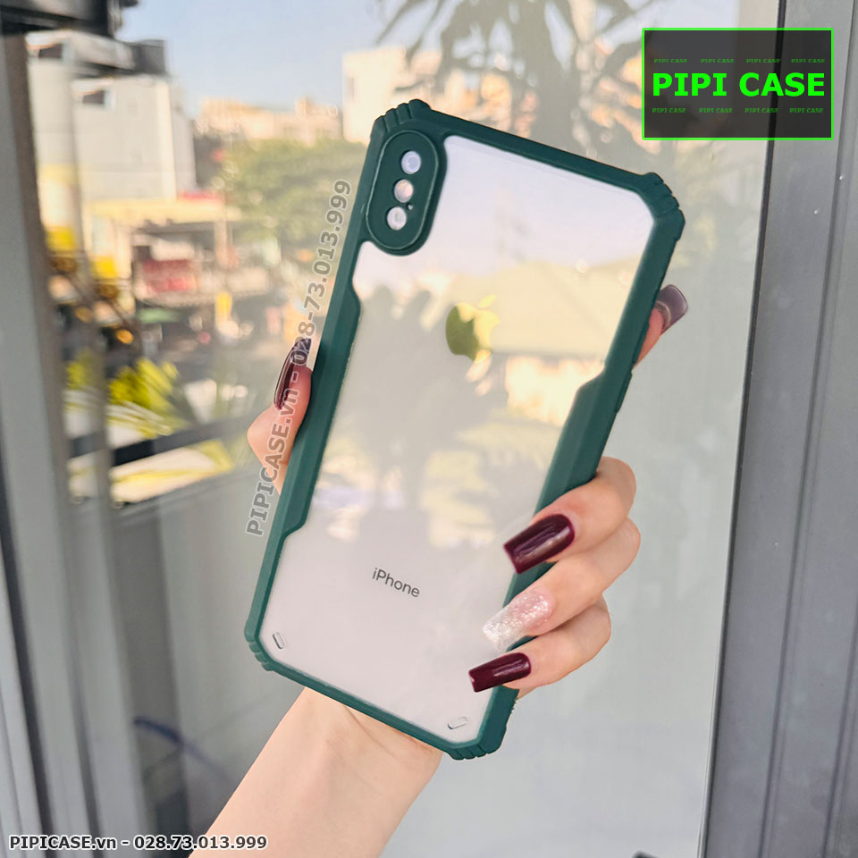 Ốp Lưng iPhone XS Max - Bigtal - Xanh Rêu