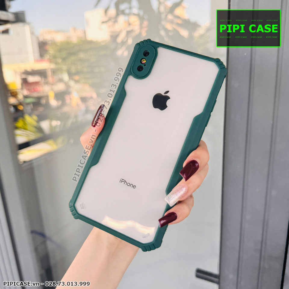 Ốp Lưng iPhone XS Max - Bigtal - Xanh Rêu
