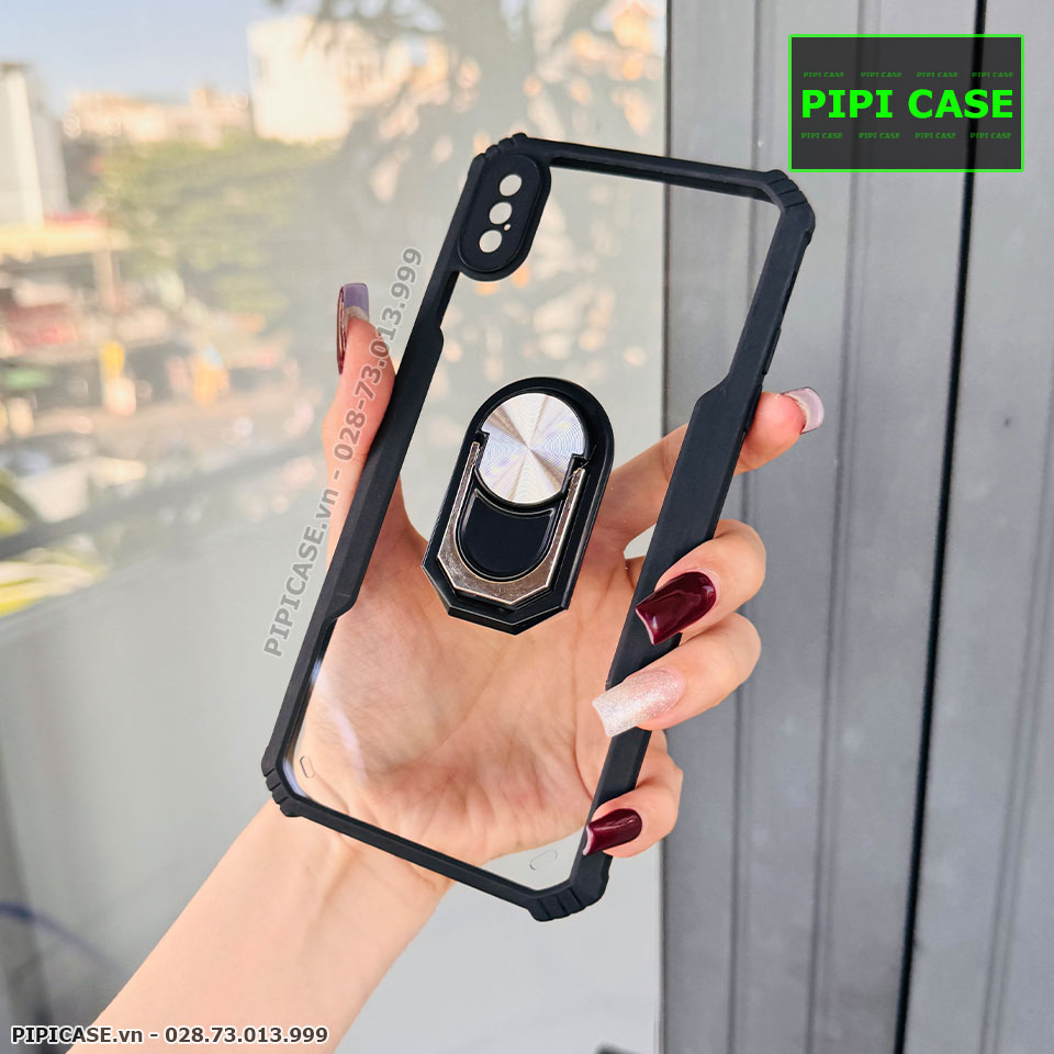 Ốp Lưng iPhone XS Max - Pin - Đen