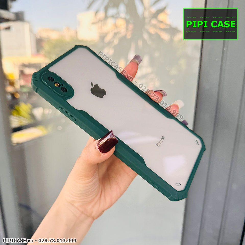 Ốp Lưng iPhone XS Max - Bigtal - Xanh Rêu