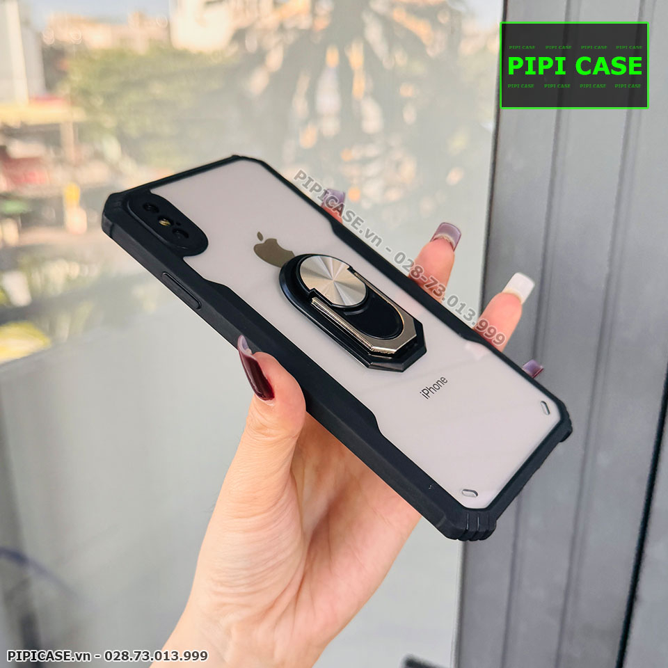 Ốp Lưng iPhone XS Max - Pin - Đen
