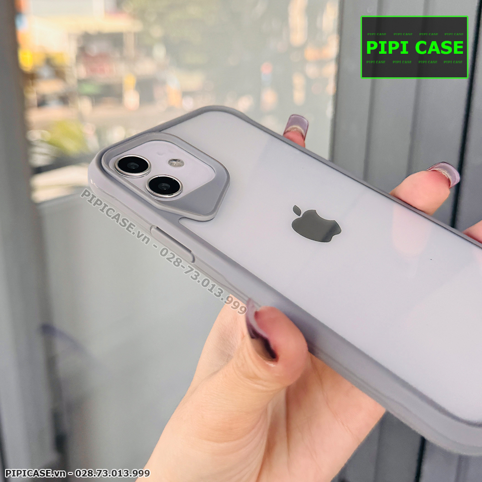 Ốp Lưng iPhone 12 - Gon - Xám