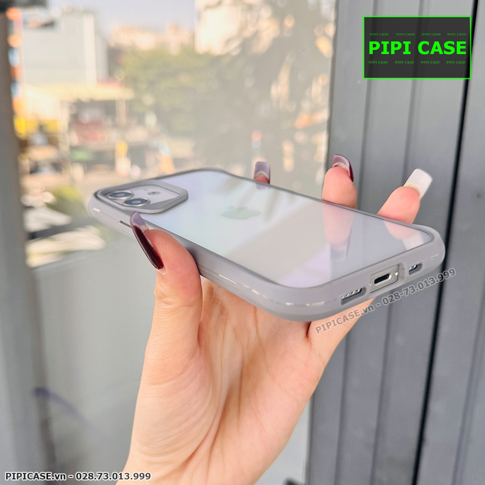 Ốp Lưng iPhone 12 - Gon - Xám