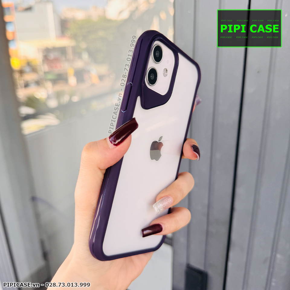 Ốp Lưng iPhone 12 - Gon - Tím