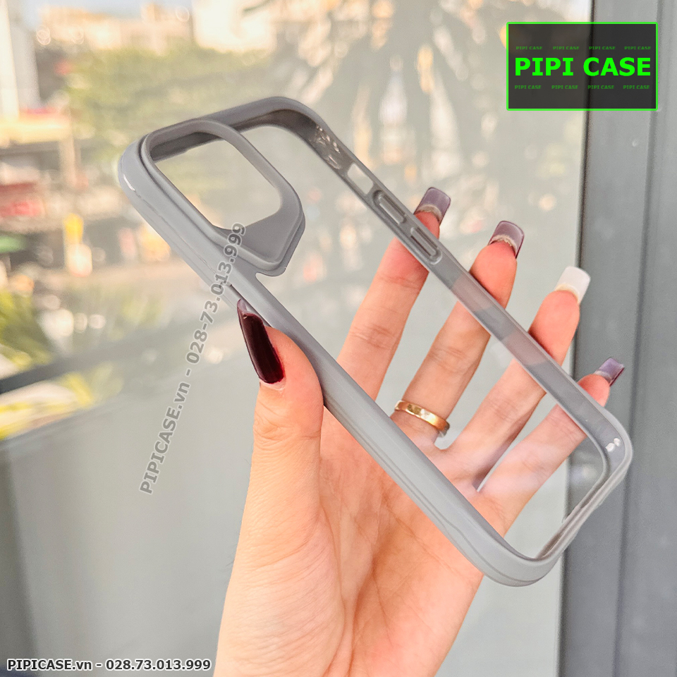 Ốp Lưng iPhone 12 - Gon - Xám