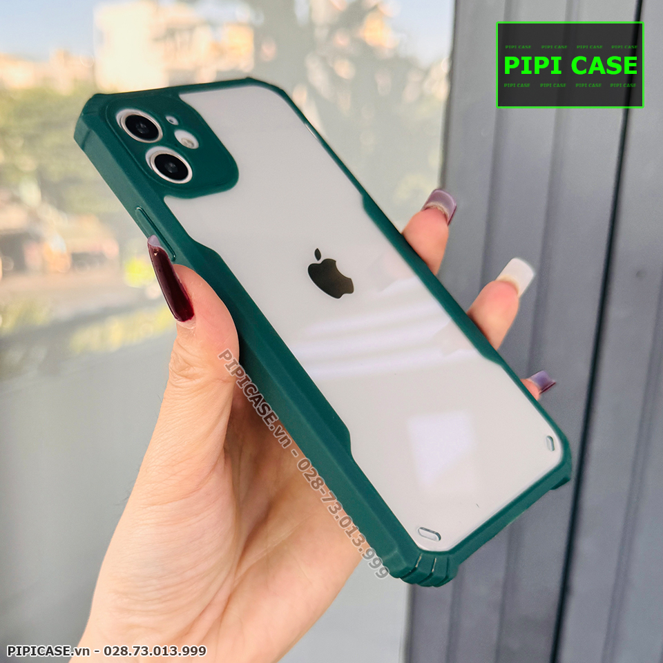 Ốp Lưng iPhone 11 - Bigtal - Xanh Rêu