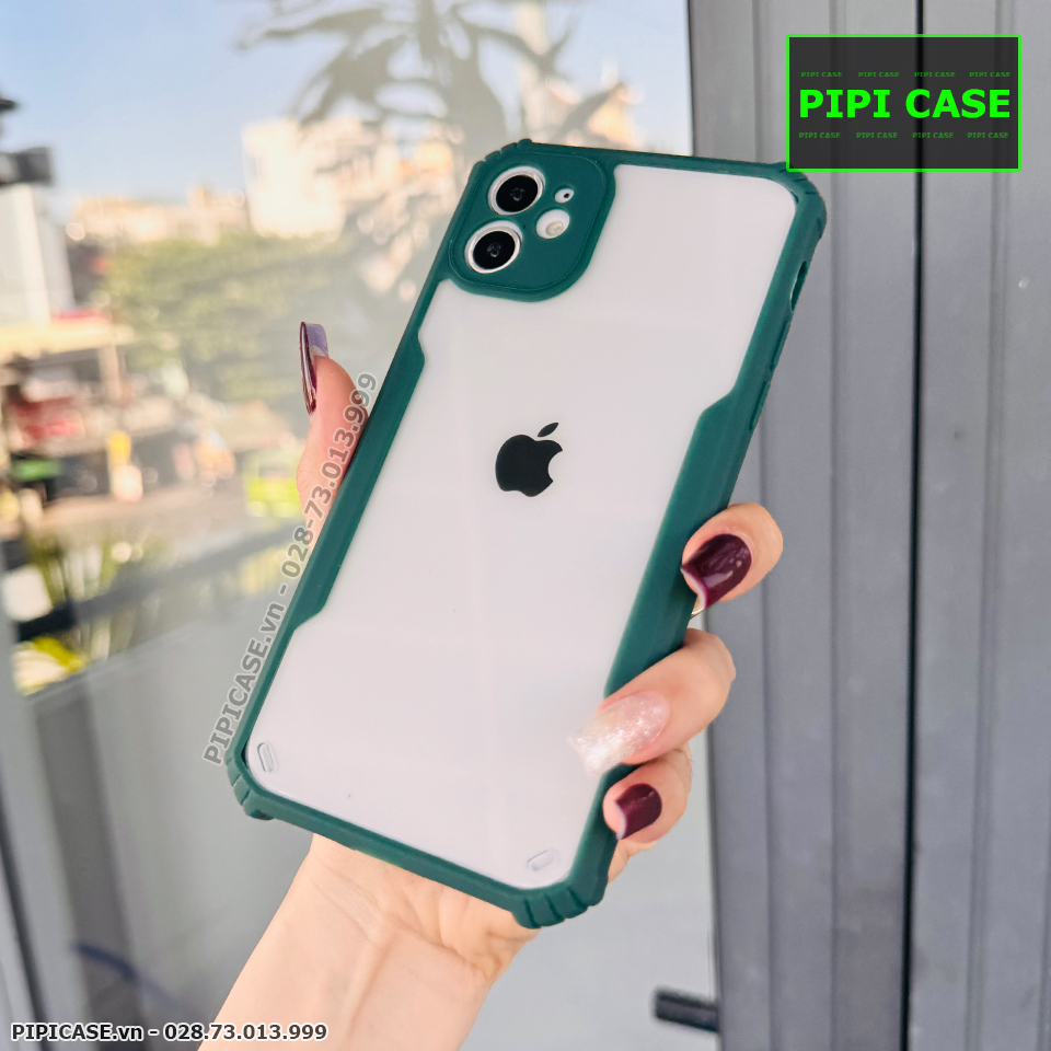 Ốp Lưng iPhone 11 - Bigtal - Xanh Rêu