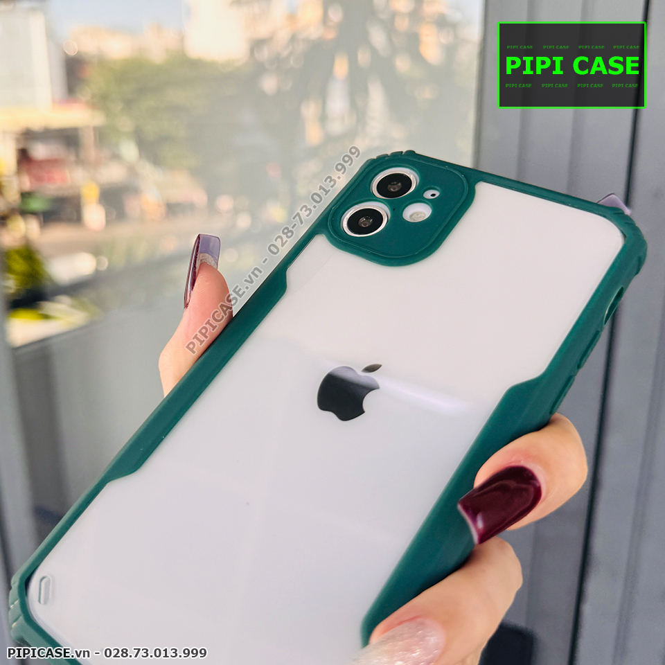 Ốp Lưng iPhone 11 - Bigtal - Xanh Rêu