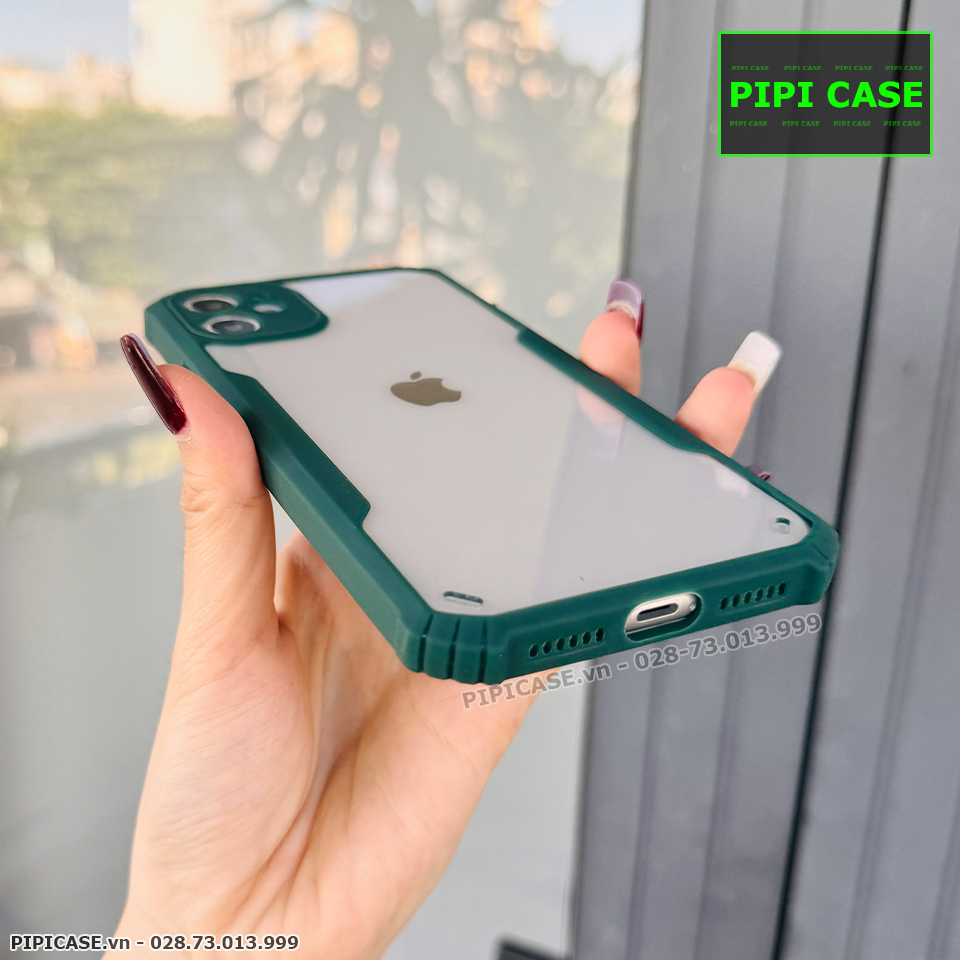 Ốp Lưng iPhone 11 - Bigtal - Xanh Rêu