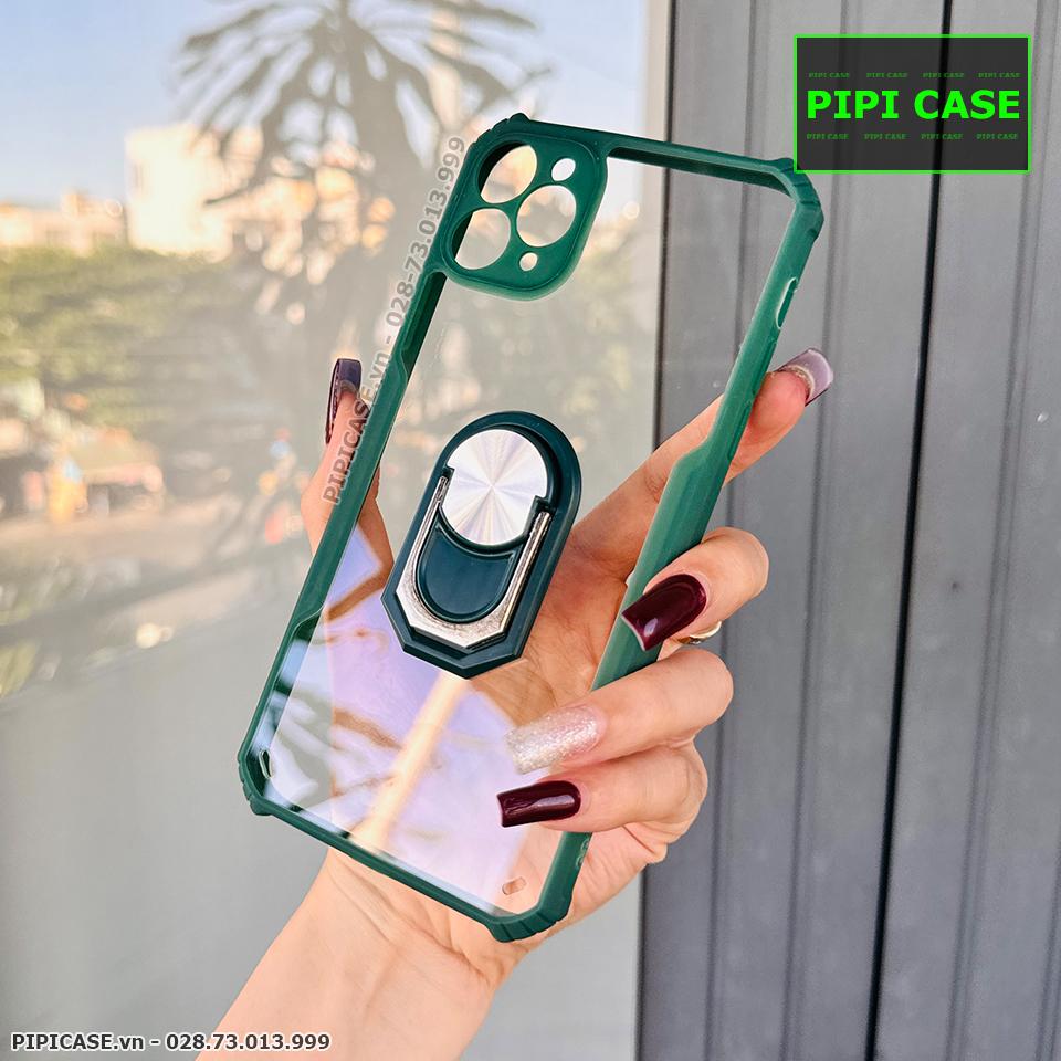 Ốp Lưng iPhone 11 Pro Max - Pin - Xanh Rêu