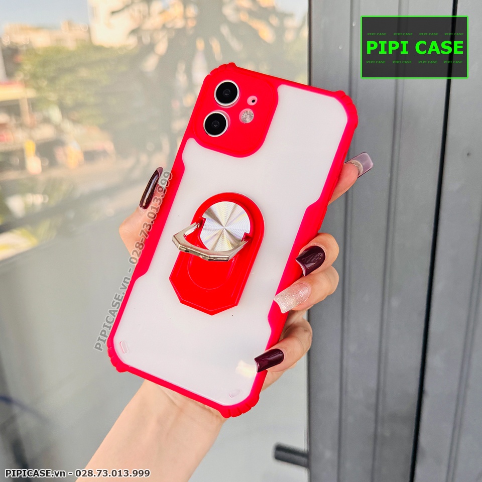 Ốp Lưng iPhone 12 - Pin - Đỏ