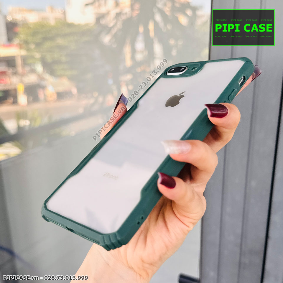 Ốp Lưng iPhone 7 Plus / 8 Plus - Bigtal - Xanh Rêu