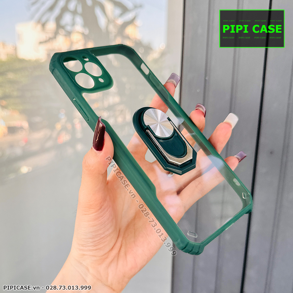 Ốp Lưng iPhone 11 Pro Max - Pin - Xanh Rêu
