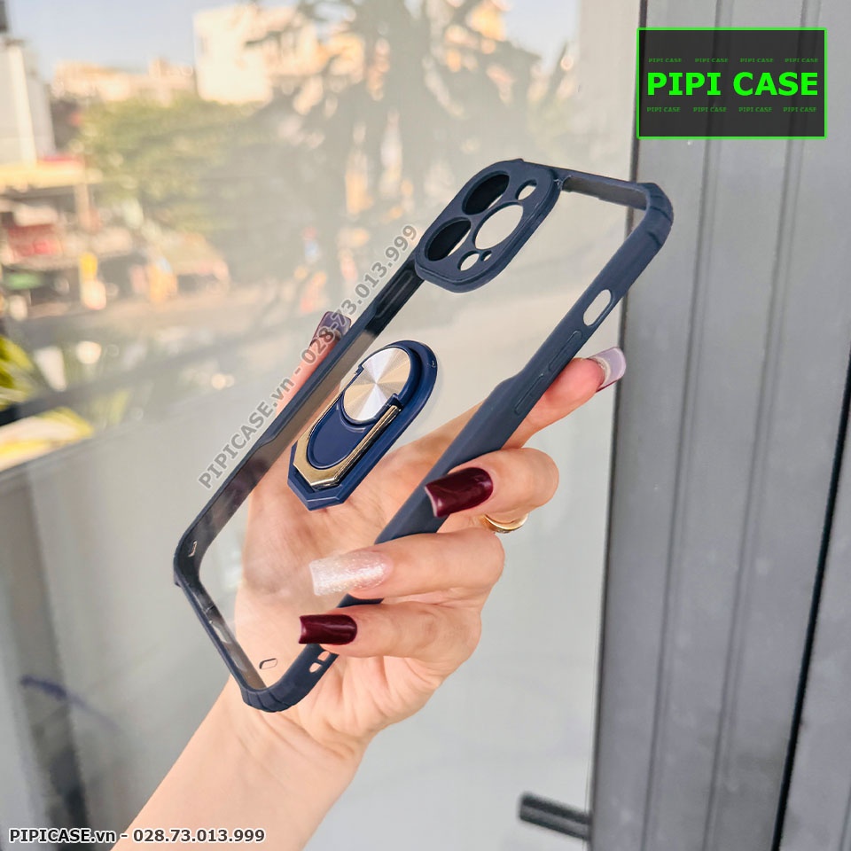 Ốp Lưng iPhone 12 Pro Max - Pin - Xanh Dương