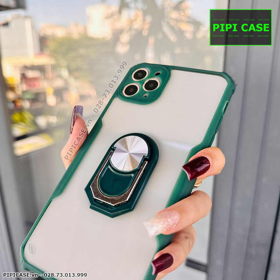 Ốp Lưng iPhone 11 Pro Max - Pin - Xanh Rêu