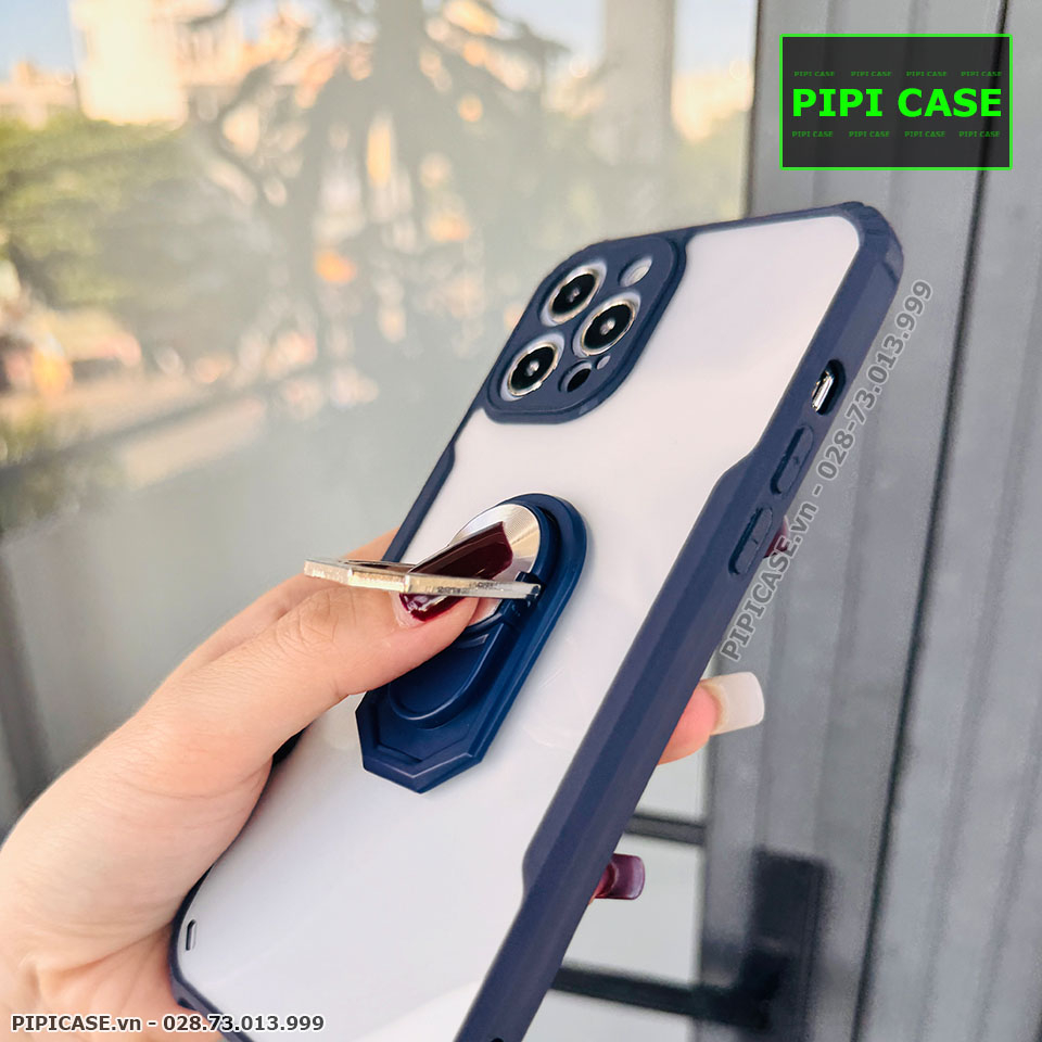 Ốp Lưng iPhone 12 Pro Max - Pin - Xanh Dương