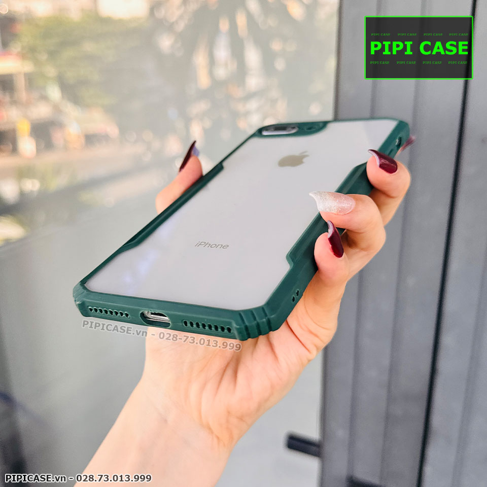Ốp Lưng iPhone 7 Plus / 8 Plus - Bigtal - Xanh Rêu