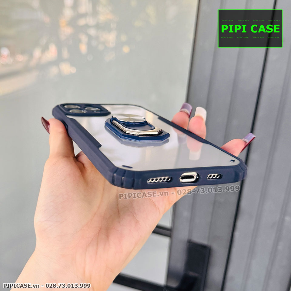 Ốp Lưng iPhone 12 Pro Max - Pin - Xanh Dương