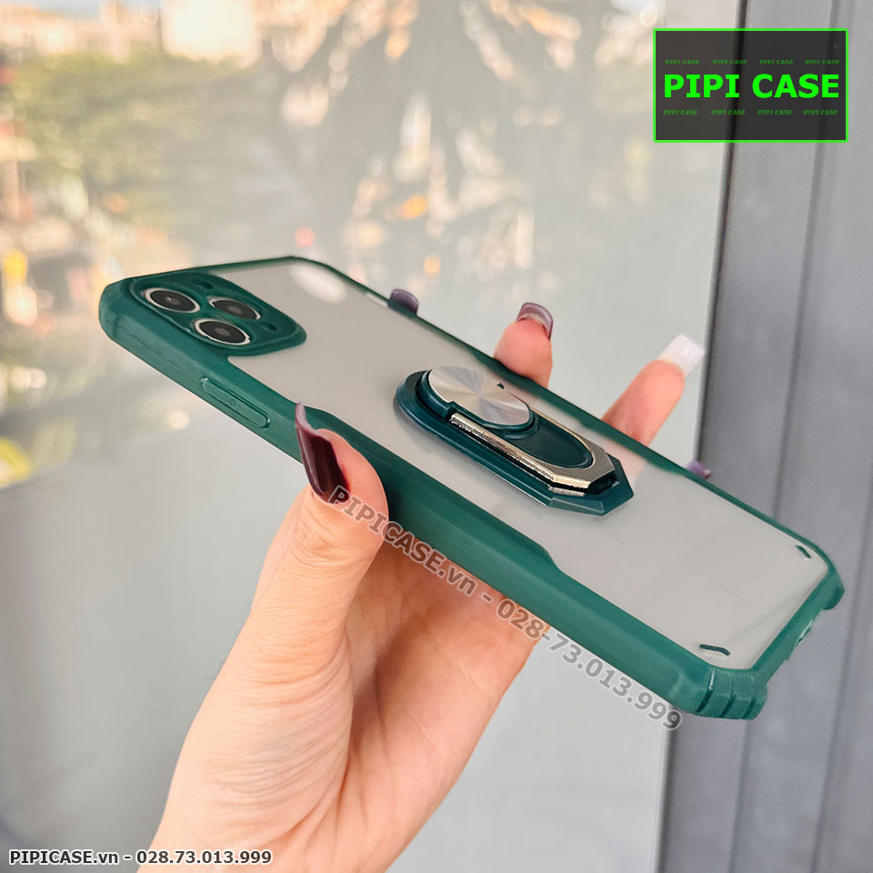 Ốp Lưng iPhone 11 Pro Max - Pin - Xanh Rêu