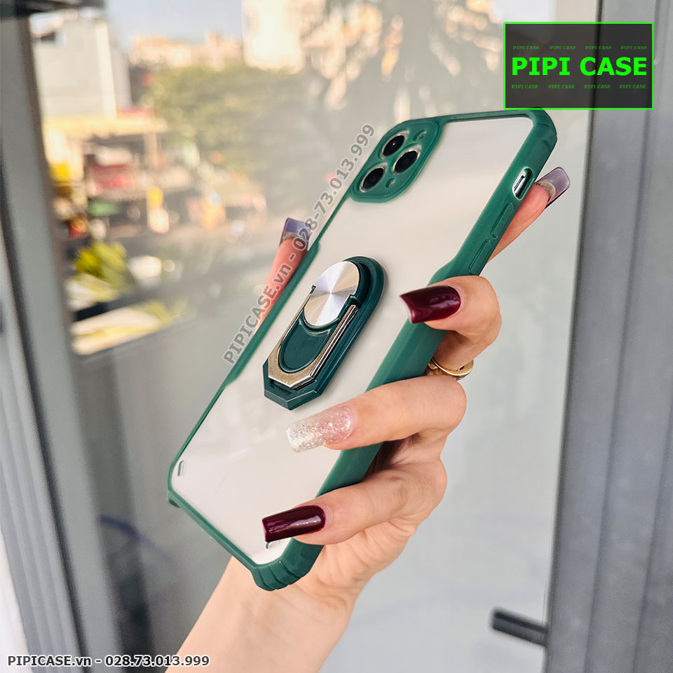 Ốp Lưng iPhone 11 Pro Max - Pin - Xanh Rêu