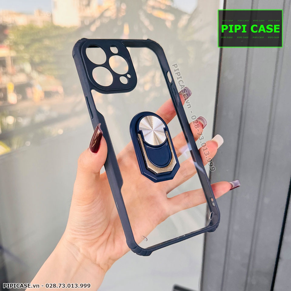 Ốp Lưng iPhone 12 Pro Max - Pin - Xanh Dương