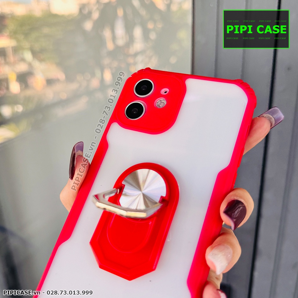 Ốp Lưng iPhone 12 - Pin - Đỏ