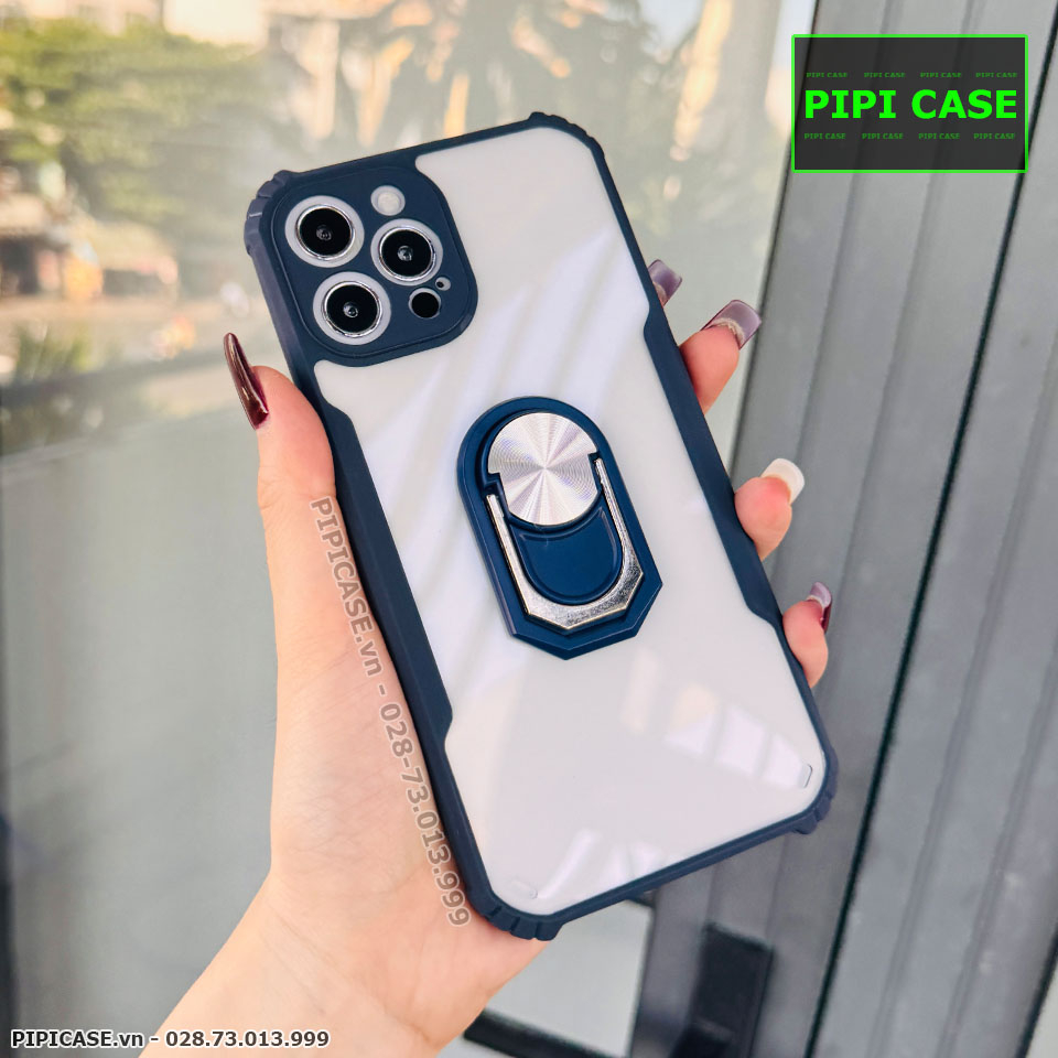 Ốp Lưng iPhone 12 Pro Max - Pin - Xanh Dương