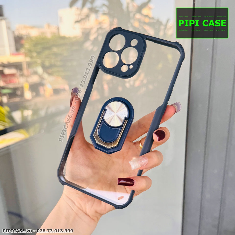 Ốp Lưng iPhone 12 Pro Max - Pin - Xanh Dương