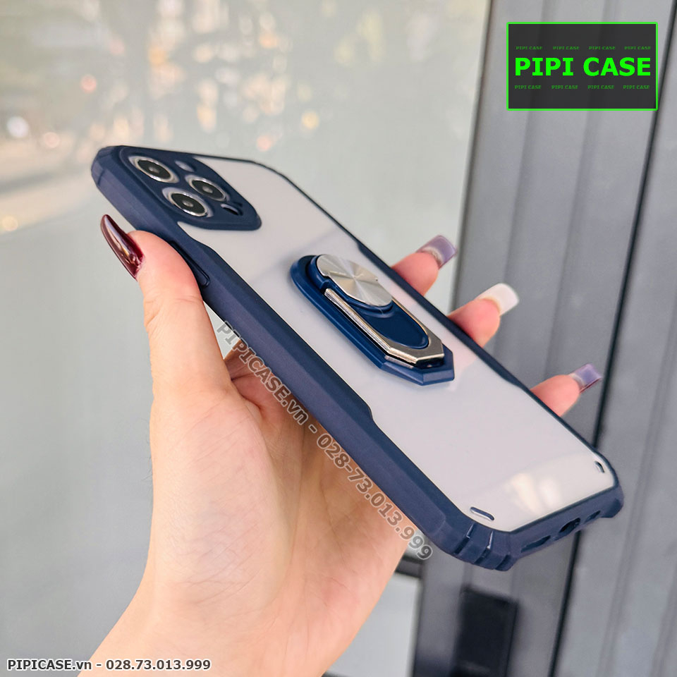 Ốp Lưng iPhone 12 Pro Max - Pin - Xanh Dương