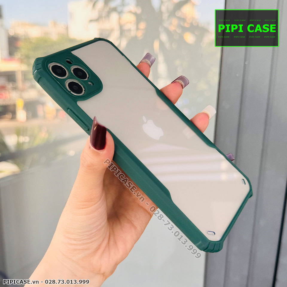 Ốp Lưng iPhone 11 Pro - Bigtal - Xanh Rêu