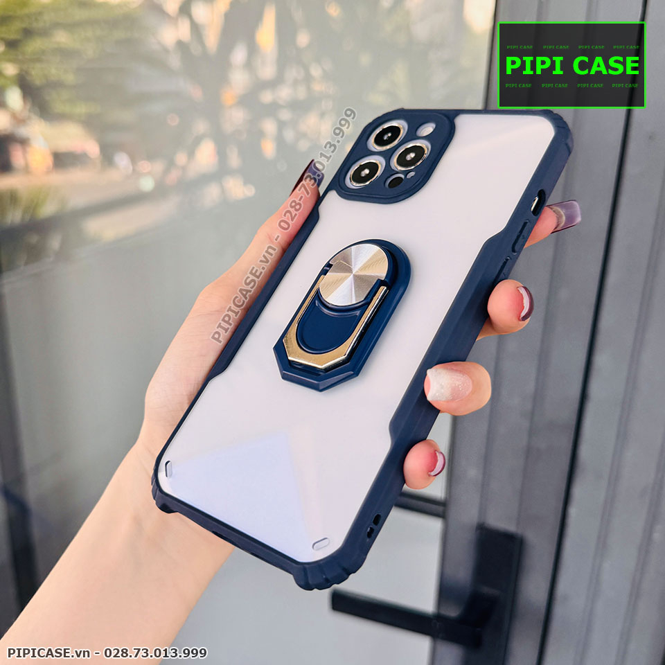 Ốp Lưng iPhone 12 Pro Max - Pin - Xanh Dương