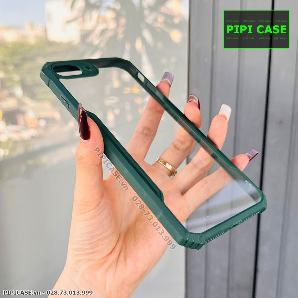 Ốp Lưng iPhone 7 Plus / 8 Plus - Bigtal - Xanh Rêu