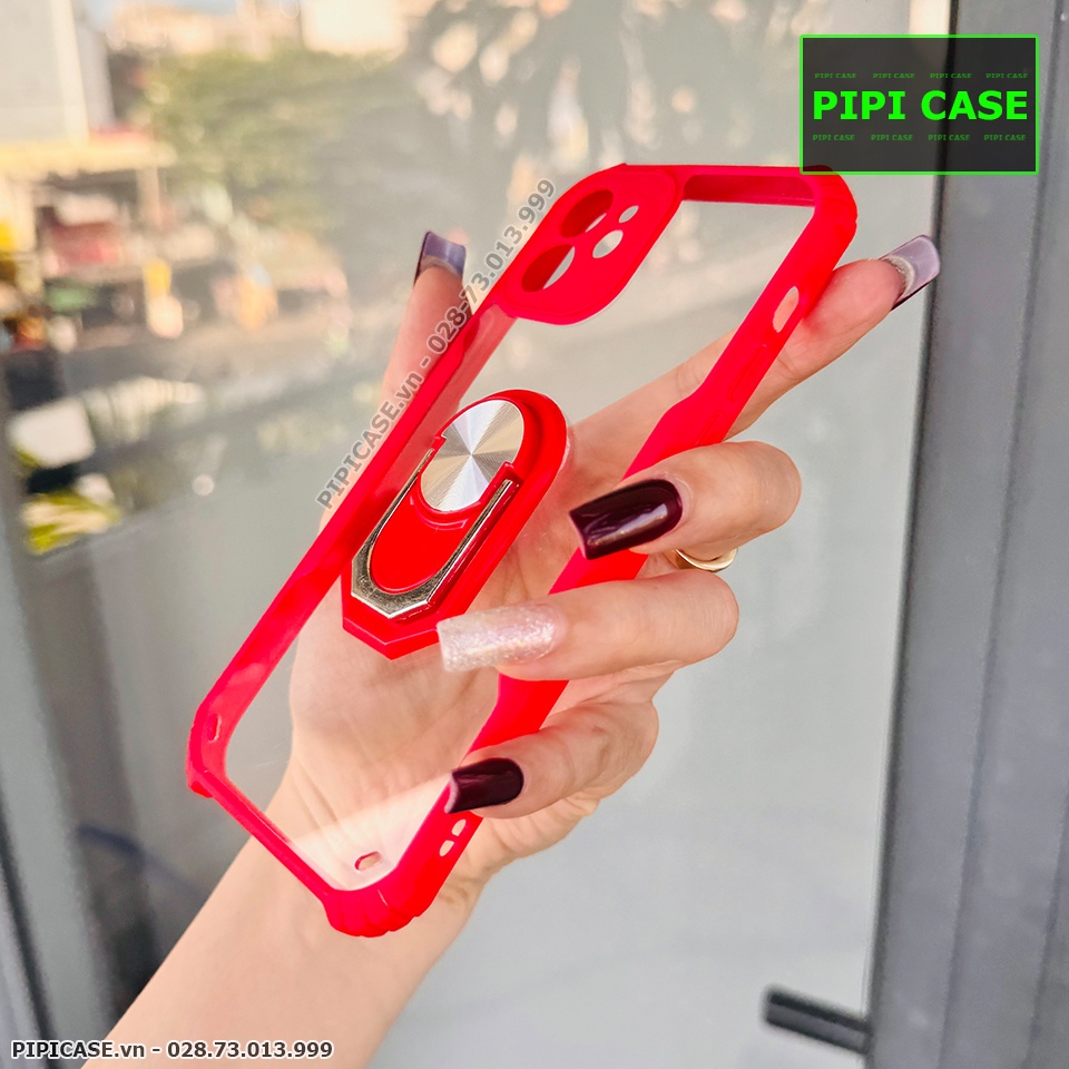 Ốp Lưng iPhone 12 - Pin - Đỏ